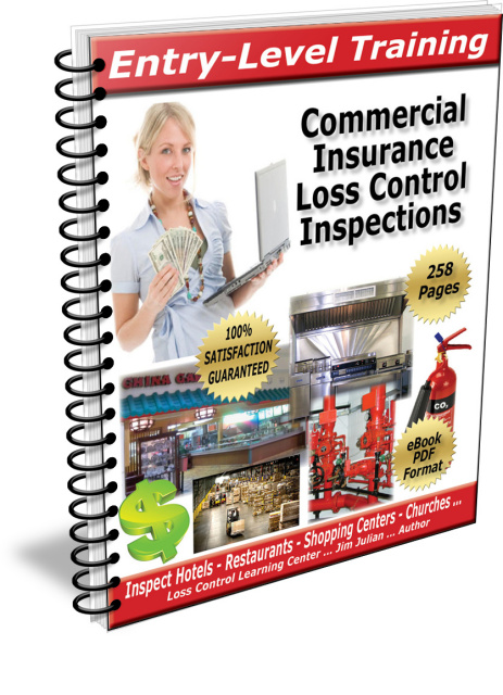 Entry-Level Commercial Insurance Loss Control Training Manual (Printed - Mailed Priority Mail)