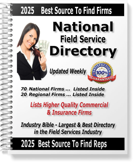 National Field Service Directory (Printed Book with Downloads) - INDUSTRY BIBLE)