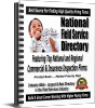 National Field Service Directory (Printed Book with Downloads) - INDUSTRY BIBLE)